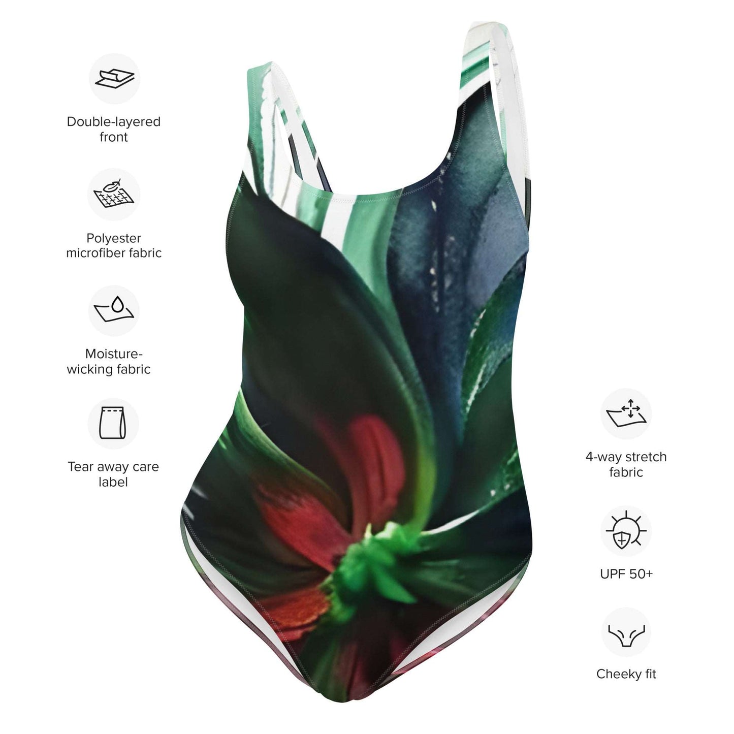 One-Piece Swimsuit - Orchid Breeze